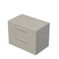 Koupelnová skříňka pod umyvadlo na desku Naturel Ratio 80x59,6x50 cm kašmír lesk ND802Z56.A3026