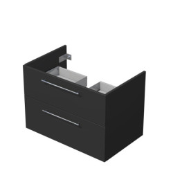 Koupelnová skříňka pod umyvadlo na desku Naturel Ratio 80x59,6x50 cm antracit mat ND802Z56.A3396