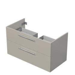 Koupelnová skříňka pod umyvadlo na desku Naturel Ratio 100x59,6x50 cm kašmír lesk ND1002Z56.A3026