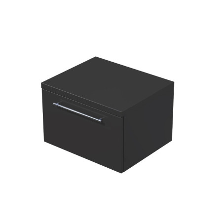 Koupelnová skříňka pod umyvadlo na desku Naturel Ratio 60x39,6x50 cm antracit lesk ND601Z36.A0076