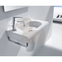 Umyvadlo Roca Meridian 60x32 cm otvor pro baterii vlevo A32724X000