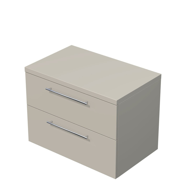 Koupelnová skříňka pod umyvadlo na desku Naturel Ratio 80x59,6x50 cm kašmír mat ND802Z56.A3746