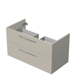 Koupelnová skříňka pod umyvadlo na desku Naturel Ratio 100x59,6x50 cm kašmír mat ND1002Z56.A3746