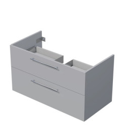 Koupelnová skříňka pod umyvadlo na desku Naturel Ratio 100x59,6x50 cm šedá mat ND1002Z56.A5866