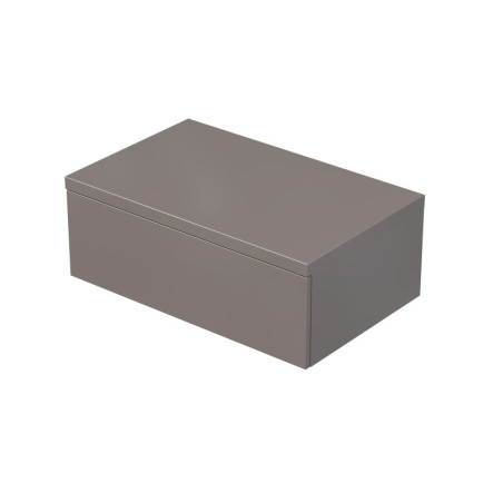 Koupelnová skříňka pod umyvadlo na desku Naturel Ratio 80x29,6x50 cm basalto lesk ND801Z26PU.A2496
