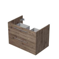 Koupelnová skříňka pod umyvadlo na desku Naturel Ratio 80x59,6x50 cm dub Wellington ND802Z56.D370