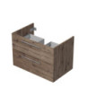 Koupelnová skříňka pod umyvadlo na desku Naturel Ratio 80x59,6x50 cm dub Wellington ND802Z56.D370
