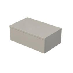 Koupelnová skříňka pod umyvadlo na desku Naturel Ratio 80x29,6x50 cm kašmír lesk ND801Z26PU.A3026