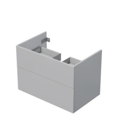 Koupelnová skříňka pod umyvadlo na desku Naturel Ratio 80x59,6x50 cm šedá lesk ND802Z56PU.A2736