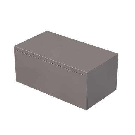 Koupelnová skříňka pod umyvadlo na desku Naturel Ratio 90x39,6x50 cm basalto lesk ND901Z36PU.A2496