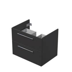 Koupelnová skříňka pod umyvadlo na desku Naturel Ratio 70x59,6x50 cm antracit lesk ND702Z56.A0076