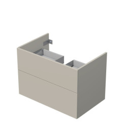 Koupelnová skříňka pod umyvadlo na desku Naturel Ratio 80x59,6x50 cm kašmír mat ND802Z56PU.A3746