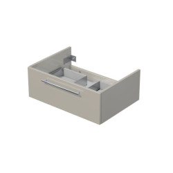 Koupelnová skříňka pod umyvadlo na desku Naturel Ratio 70x29,6x50 cm kašmír lesk ND701Z26.A3026