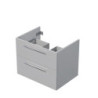 Koupelnová skříňka pod umyvadlo na desku Naturel Ratio 70x59,6x50 cm šedá lesk ND702Z56.A2736