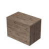 Koupelnová skříňka pod umyvadlo na desku Naturel Ratio 80x59,6x50 cm dub Wellington ND802Z56PU.D370