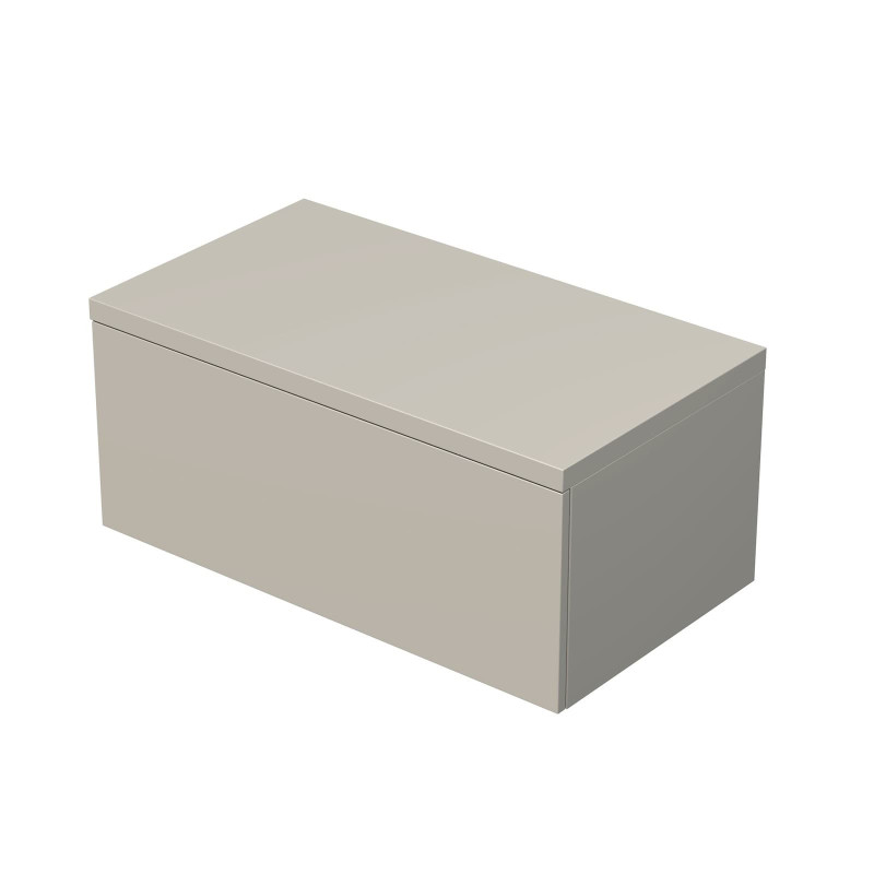 Koupelnová skříňka pod umyvadlo na desku Naturel Ratio 90x39,6x50 cm kašmír mat ND901Z36PU.A3746