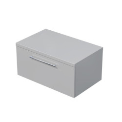 Koupelnová skříňka pod umyvadlo na desku Naturel Ratio 80x39,6x50 cm šedá lesk ND801Z36.A2736