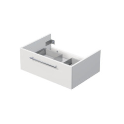 Koupelnová skříňka pod umyvadlo na desku Naturel Ratio 70x29,6x50 cm bílá mat ND701Z26.A3416