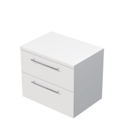 Koupelnová skříňka pod umyvadlo na desku Naturel Ratio 70x59,6x50 cm bílá mat ND702Z56.A3416