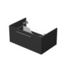 Koupelnová skříňka pod umyvadlo na desku Naturel Ratio 80x39,6x50 cm antracit mat ND801Z36.A3396