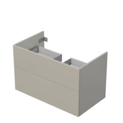 Koupelnová skříňka pod umyvadlo na desku Naturel Ratio 90x59,6x50 cm kašmír lesk ND902Z56PU.A3026