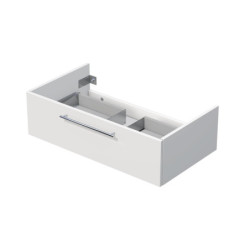 Koupelnová skříňka pod umyvadlo na desku Naturel Ratio 90x29,6x50 cm bílá mat ND901Z26.A3416