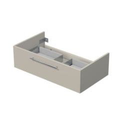 Koupelnová skříňka pod umyvadlo na desku Naturel Ratio 90x29,6x50 cm kašmír mat ND901Z26.A3746