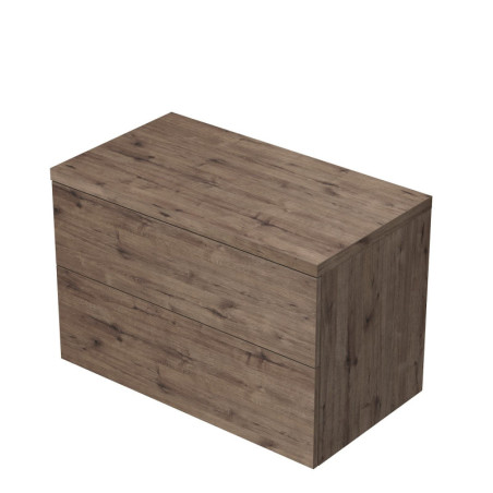 Koupelnová skříňka pod umyvadlo na desku Naturel Ratio 90x59,6x50 cm dub Wellington ND902Z56PU.D370