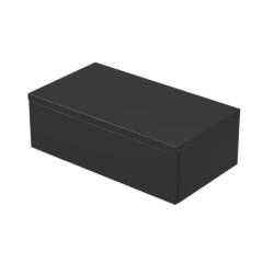 Koupelnová skříňka pod umyvadlo na desku Naturel Ratio 90x29,6x50 cm antracit lesk ND901Z26PU.A0076