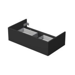 Koupelnová skříňka pod umyvadlo na desku Naturel Ratio 90x29,6x50 cm antracit mat ND901Z26PU.A3396