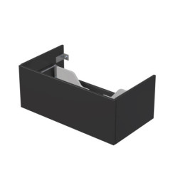 Koupelnová skříňka pod umyvadlo na desku Naturel Ratio 90x39,6x50 cm antracit lesk ND901Z36PU.A0076