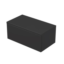 Koupelnová skříňka pod umyvadlo na desku Naturel Ratio 90x39,6x50 cm antracit lesk ND901Z36PU.A0076