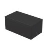 Koupelnová skříňka pod umyvadlo na desku Naturel Ratio 90x39,6x50 cm antracit lesk ND901Z36PU.A0076