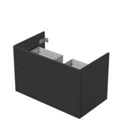 Koupelnová skříňka pod umyvadlo na desku Naturel Ratio 90x59,6x50 cm antracit lesk ND902Z56PU.A0076