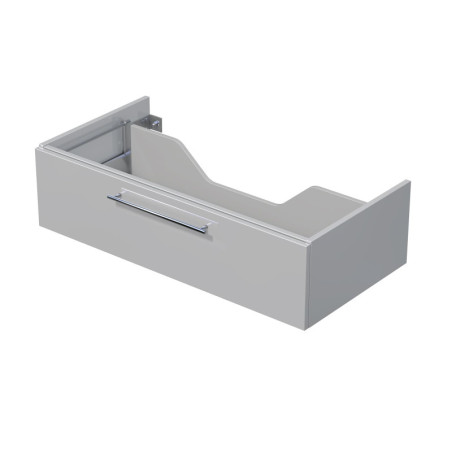 Koupelnová skříňka pod desku s 1 zásuvkou Naturel Ratio 100x26x50 cm šedá lesk ZB1001Z26.A2736