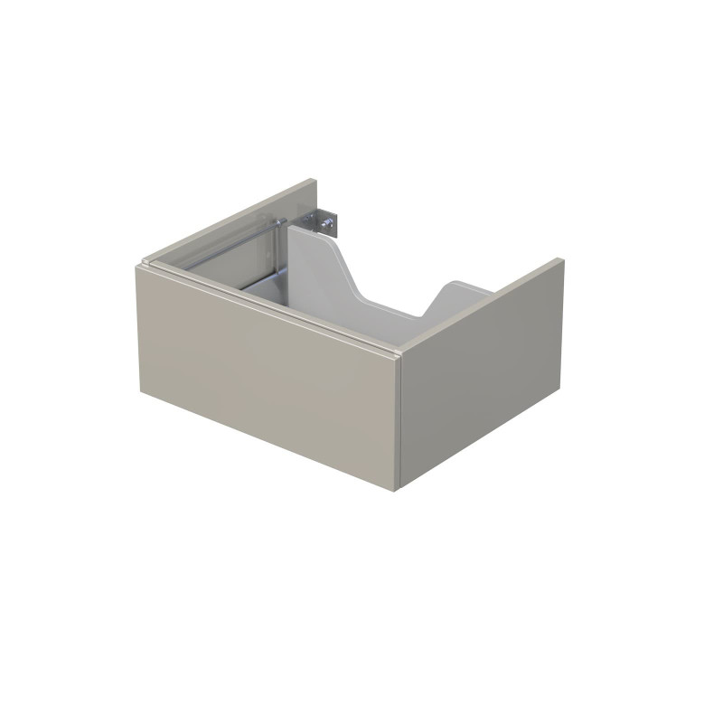 Koupelnová skříňka pod desku s 1 zásuvkou Naturel Ratio 60x26x50 cm kašmír lesk ZB601Z26PU.A3026
