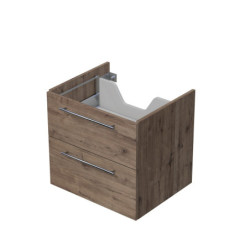 Koupelnová skříňka pod desku se 2 zásuvkami Naturel Ratio 60x56x50 cm dub Wellington ZB602Z56.D370