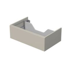 Koupelnová skříňka pod desku s 1 zásuvkou Naturel Ratio 80x26x50 cm kašmír mat ZB801Z26PU.A3746