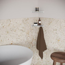 Rohová polička Ravak Slim C chrom/satin X07P578