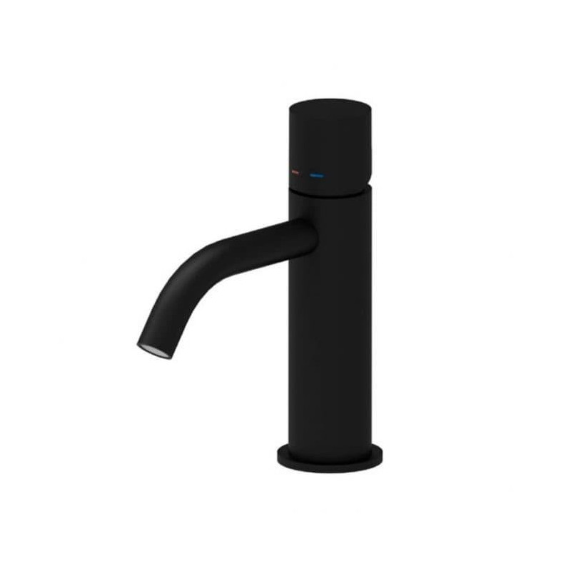 Umyvadlová baterie Paffoni Light bez výpusti černá LIGX071NO