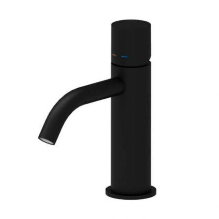 Umyvadlová baterie Paffoni Light bez výpusti černá LIGX071NO