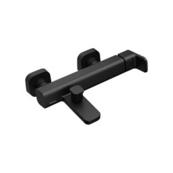 Vanová baterie Ravak 10° Free black bez sprchového setu černá X070152