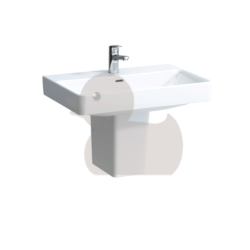 Umyvadlo Laufen Pro S 70x46,5 cm otvor pro baterii uprostřed H8109670001041