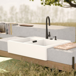 Dřezová baterie Schock Gota černá 521000S