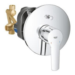 Sprchová a vanová baterie GROHE Start včetně podomítkového tělesa chrom 23558002