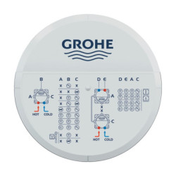 Podomítkové těleso GROHE Rapido SmartBox bez baterie 35604000