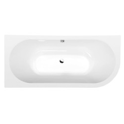 Asymetrická vana Polysan VIVA L MONOLITH 75x180 cm akrylát levá 72099M