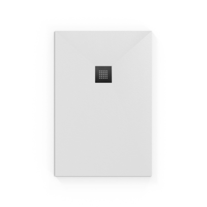 Sprchová vanička obdélníková SAT Alek 100x80 cm litý mramor SATALEK10080B