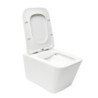 Wc závěsné SAT Infinitio včetně prkénka softclose, zadní odpad SATINF012SREXP