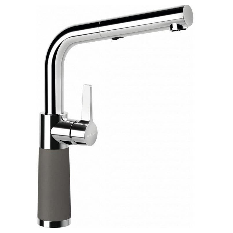 Dřezová baterie Schock Silverstone šedá 557120SIL